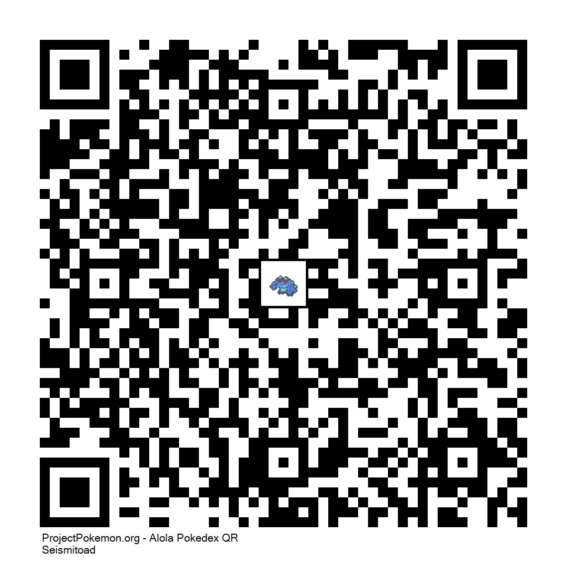 Cdigo QR de Seismitoad